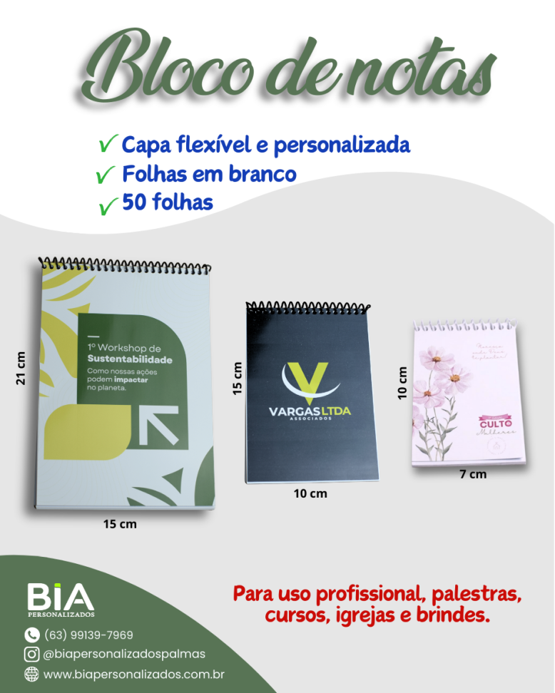 Bloco de Notas capa flexível - #5