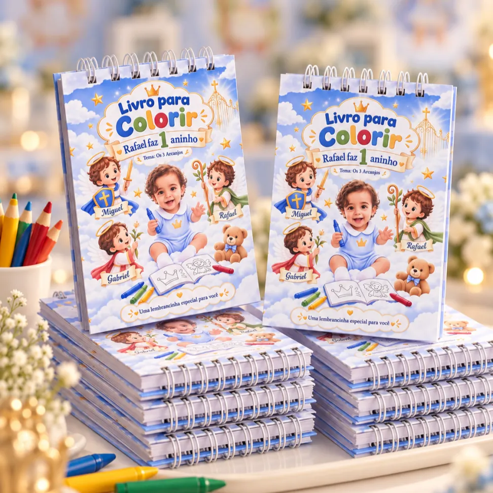 Mini livro para colorir - #2