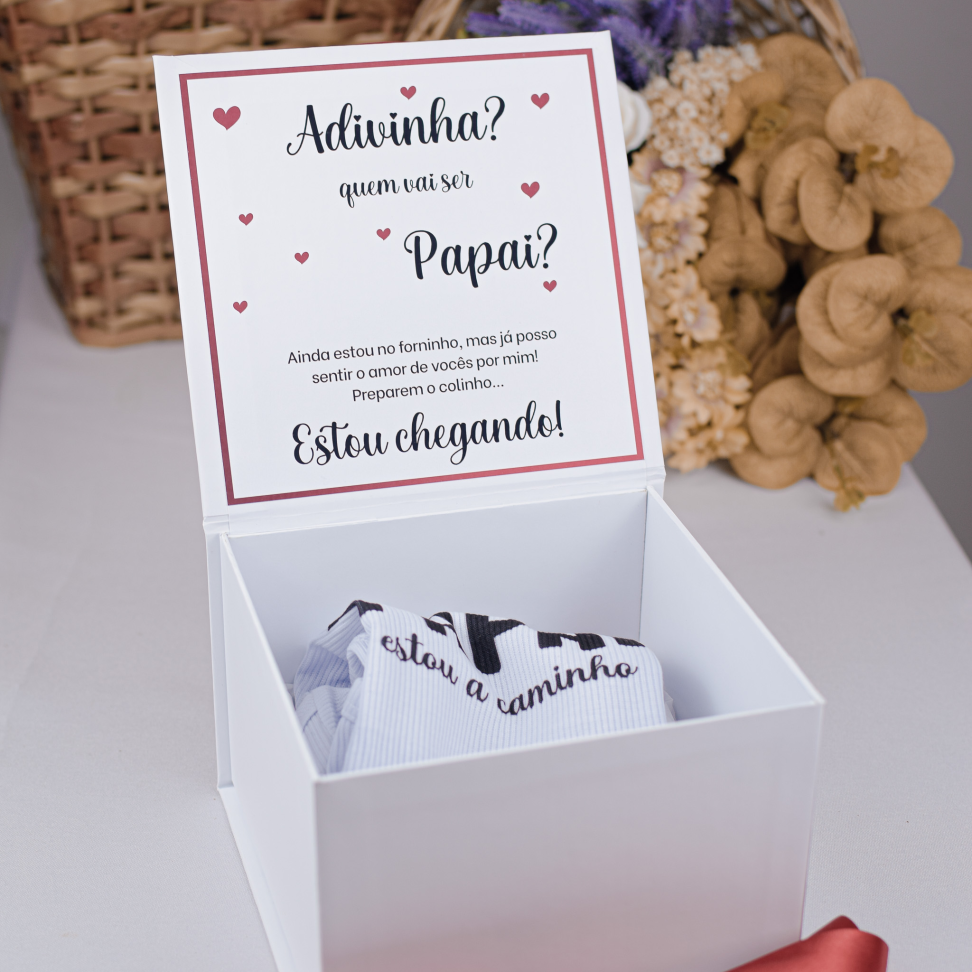 Caixa Revelação de Gravidez - #6
