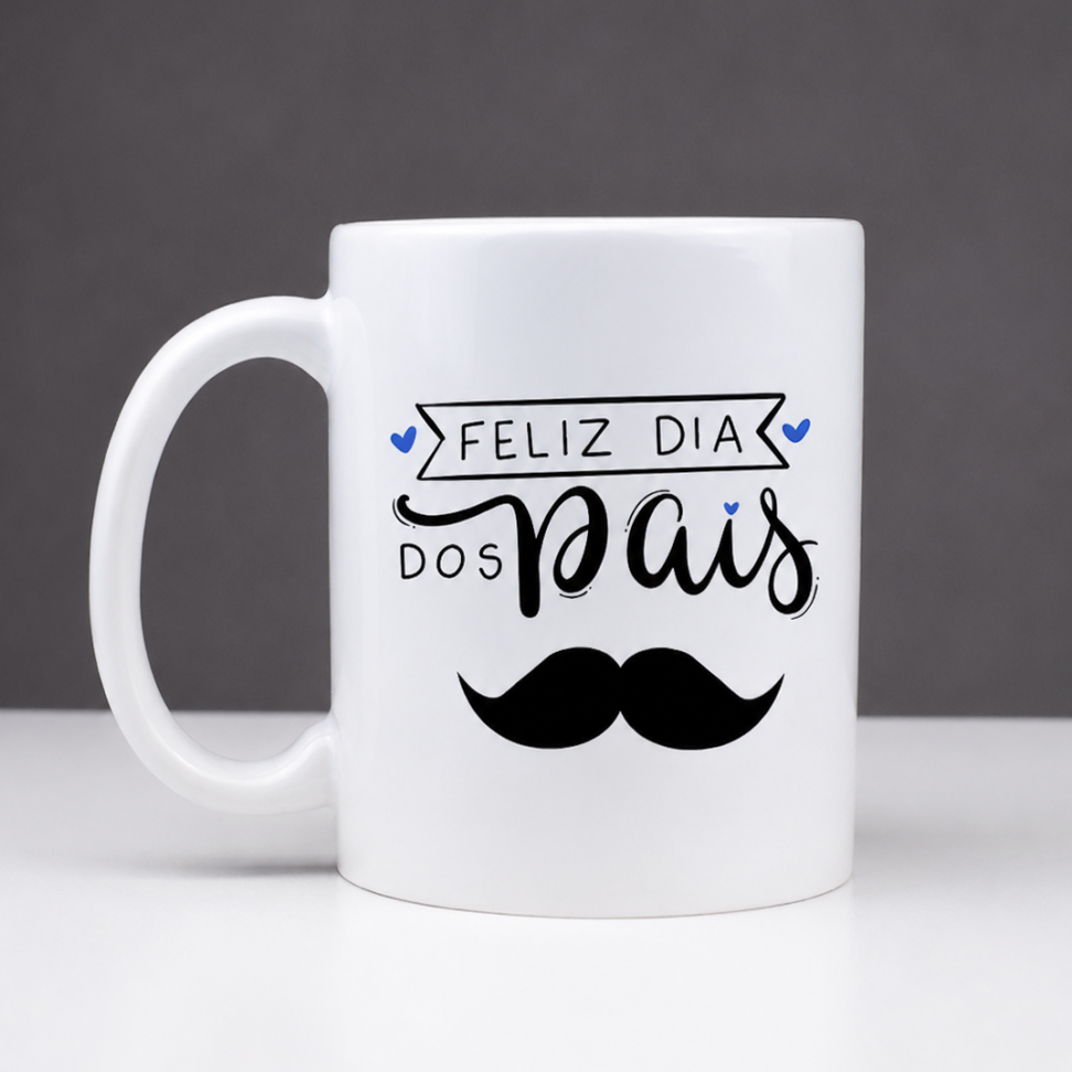 Caneca Tradicional Branca