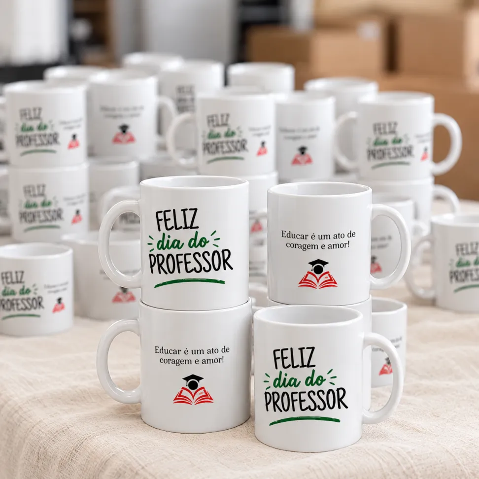 Caneca Tradicional Branca