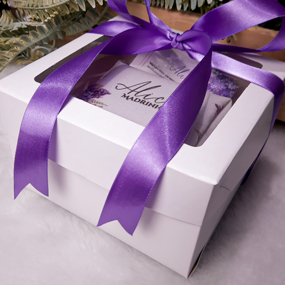 Caixa kraft c/ Tampa Visor - #2