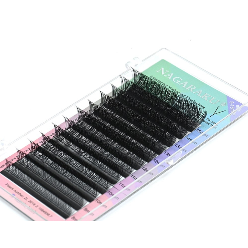 Cílios Nagaraku  0,07 em Y - Caixa Mix D 8-14 - #3