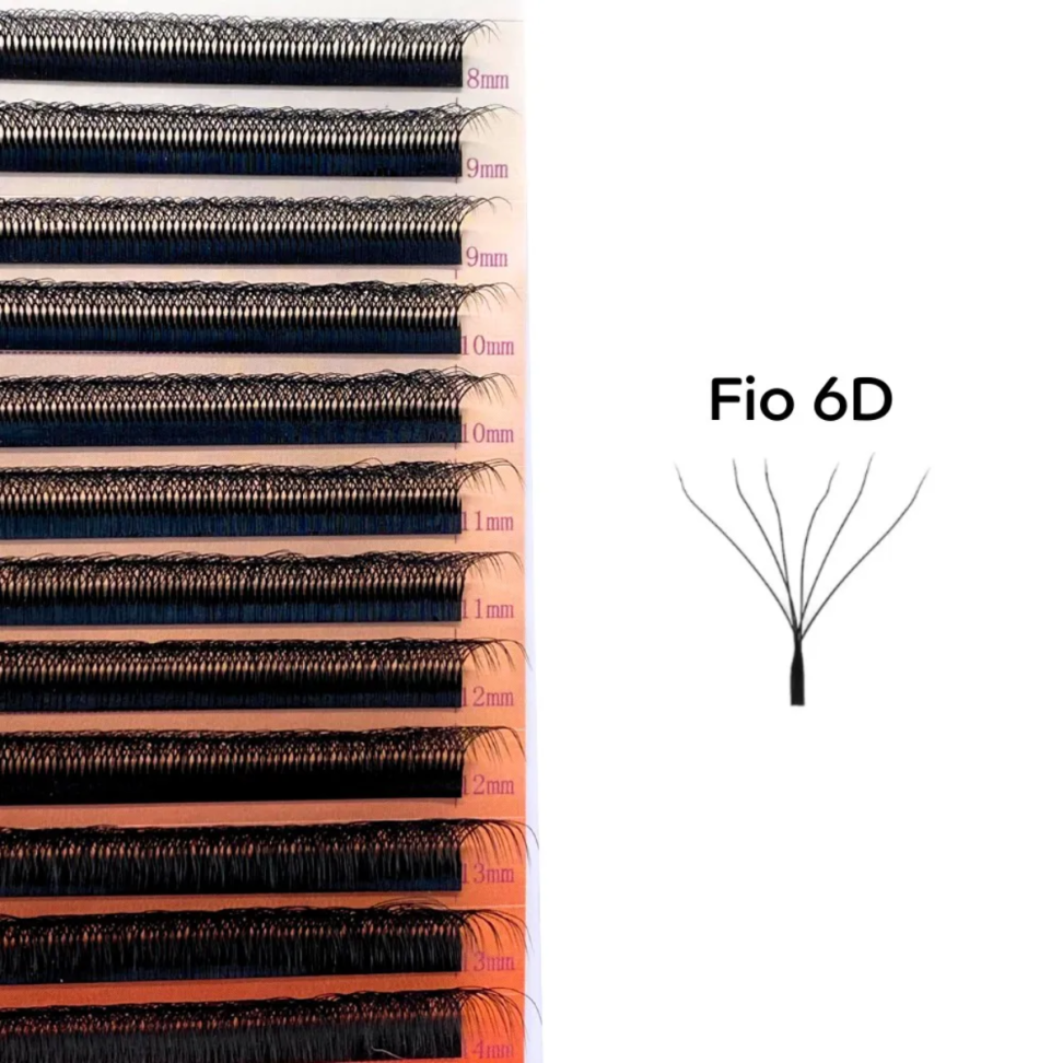 Cílios Fadvan 6D W 0,07 Mix 8-14 - #3