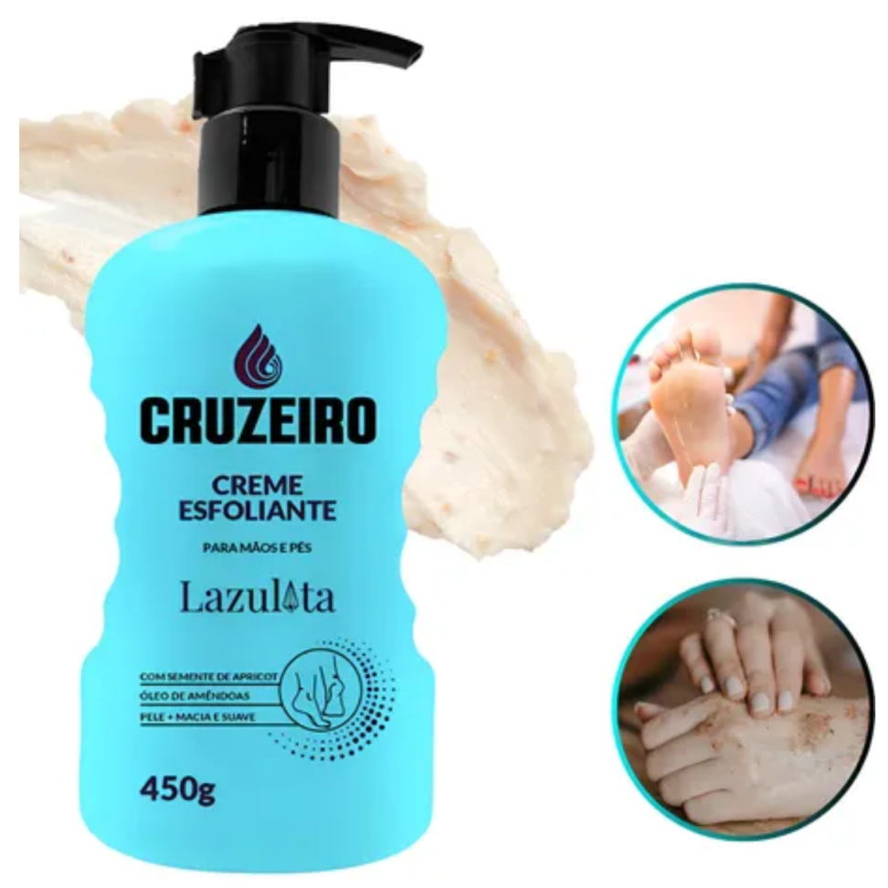 Creme Esfoliante para Pés e Mãos Cruzeiro 450 g - #2