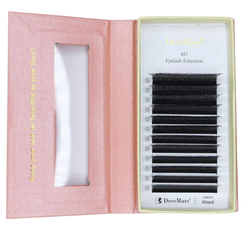 Cílios Dece Mars  4 D 0,07 Mix 8 - 14 mm - #4