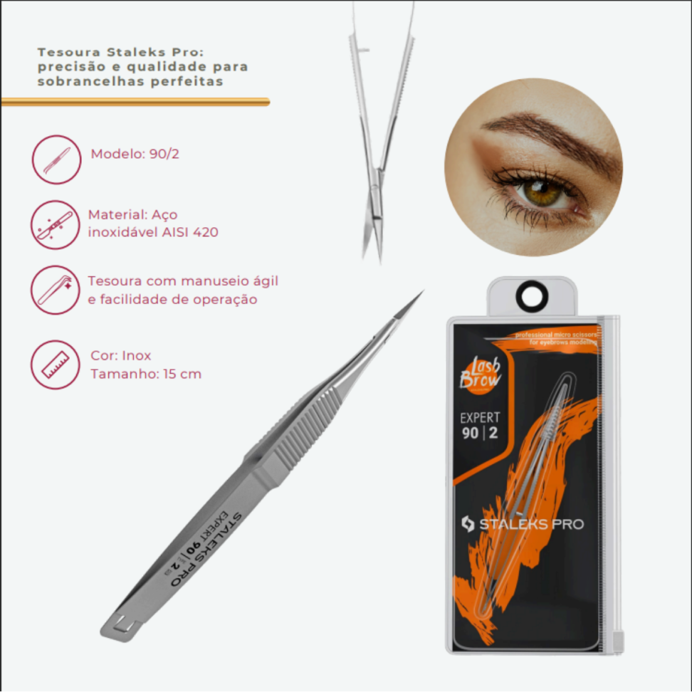 Tesoura Staleks Pró Expert 90/1 - #2