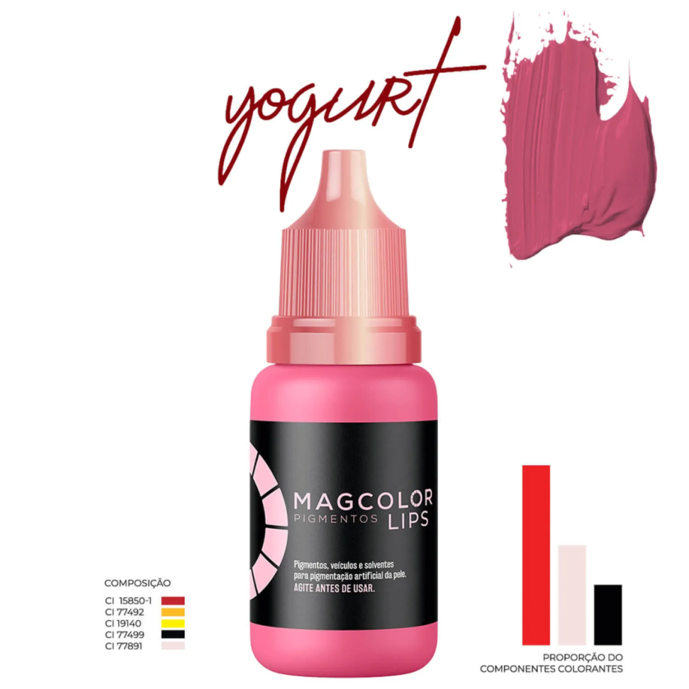 Pigmento Mag Gold Lips Yogurt 5 ml