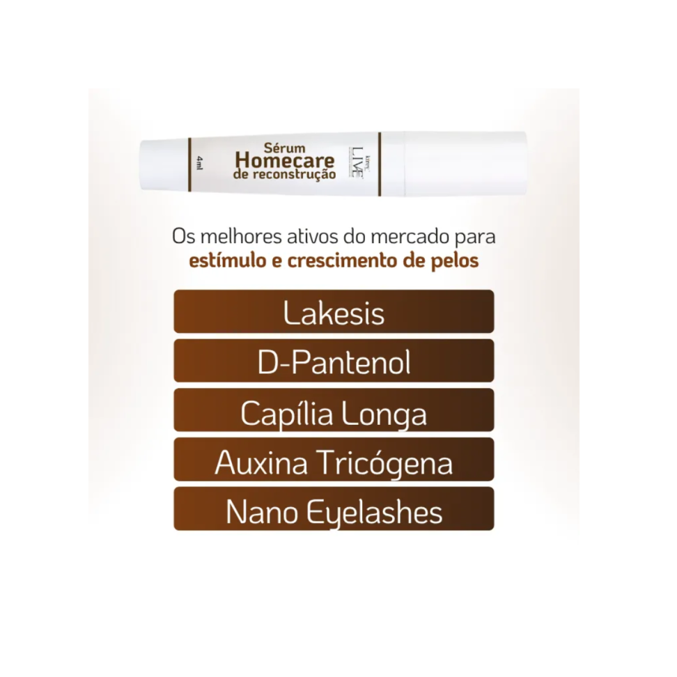 Sérum Homecare Live Brows - Reconstrução 04 ml Kirey - #2