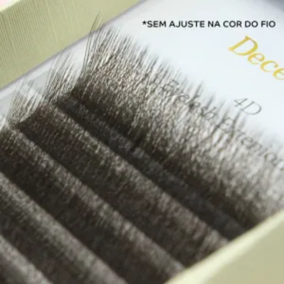 Cílios Dece Mars  4 D 0,07 Mix 8 - 12 mm Marrom - #3