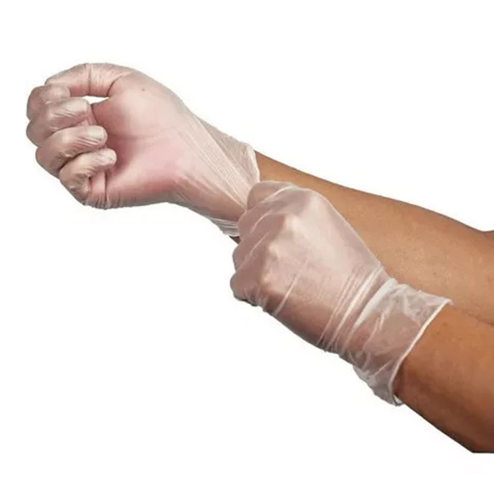 Luva de Vinil Sem Pó Talge P - #2