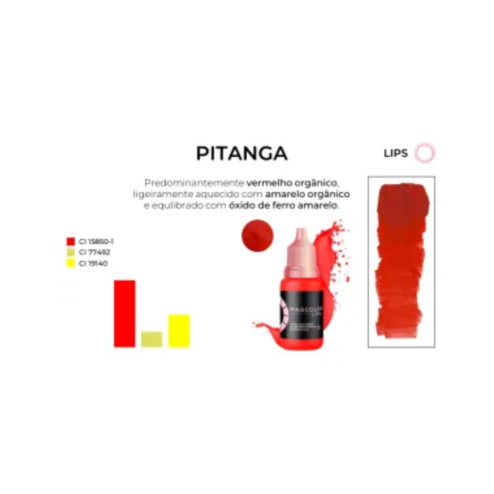 Pigmento Mag Gold Lips Pitanga 5 ml