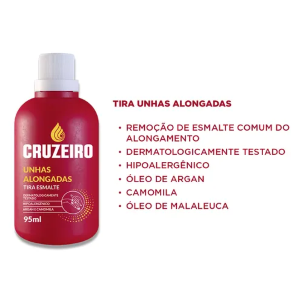 Tira Esmalte Unhas Alongadas Cruzeiro 95 ml - #2