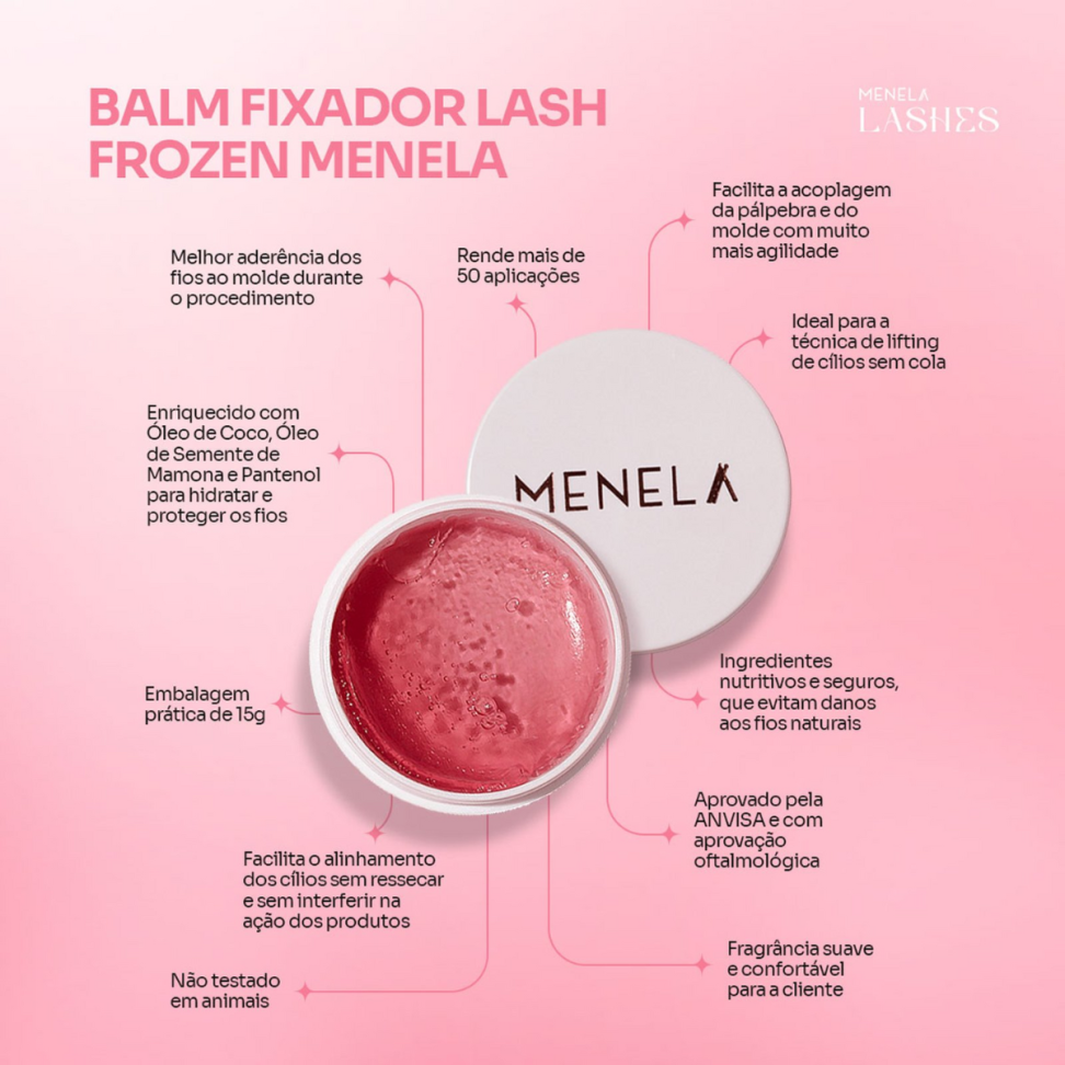 Balm Fixador Lash Frozen Menela 15 g - #2