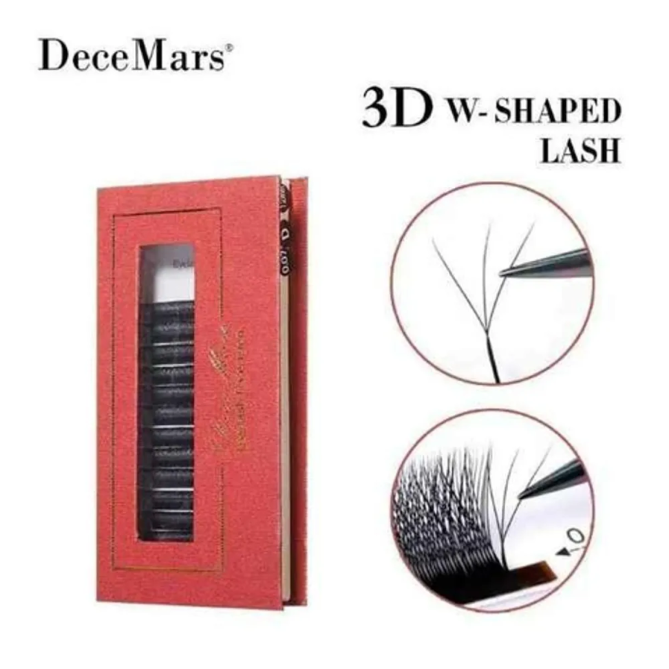 Cílios Dece Mars  3 D 0,07 8 mm - #4