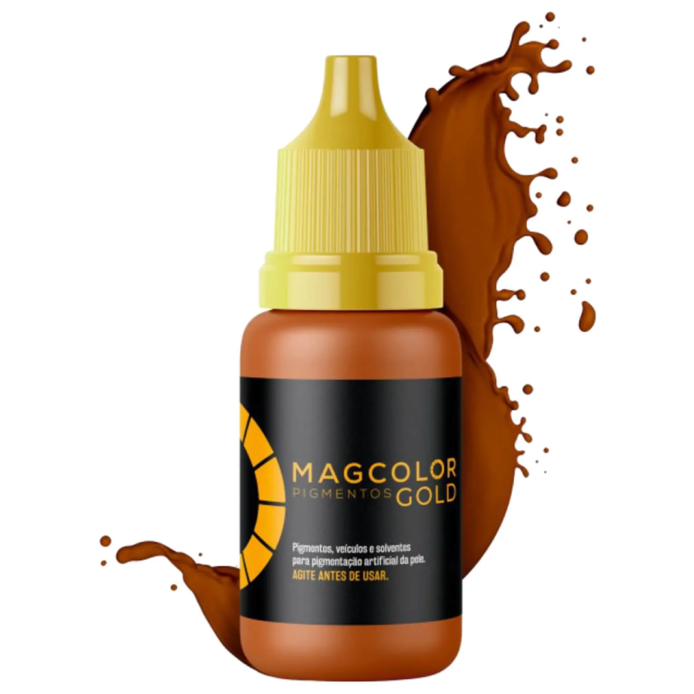 Pigmento Mag Gold Castanho Claro 5 ml