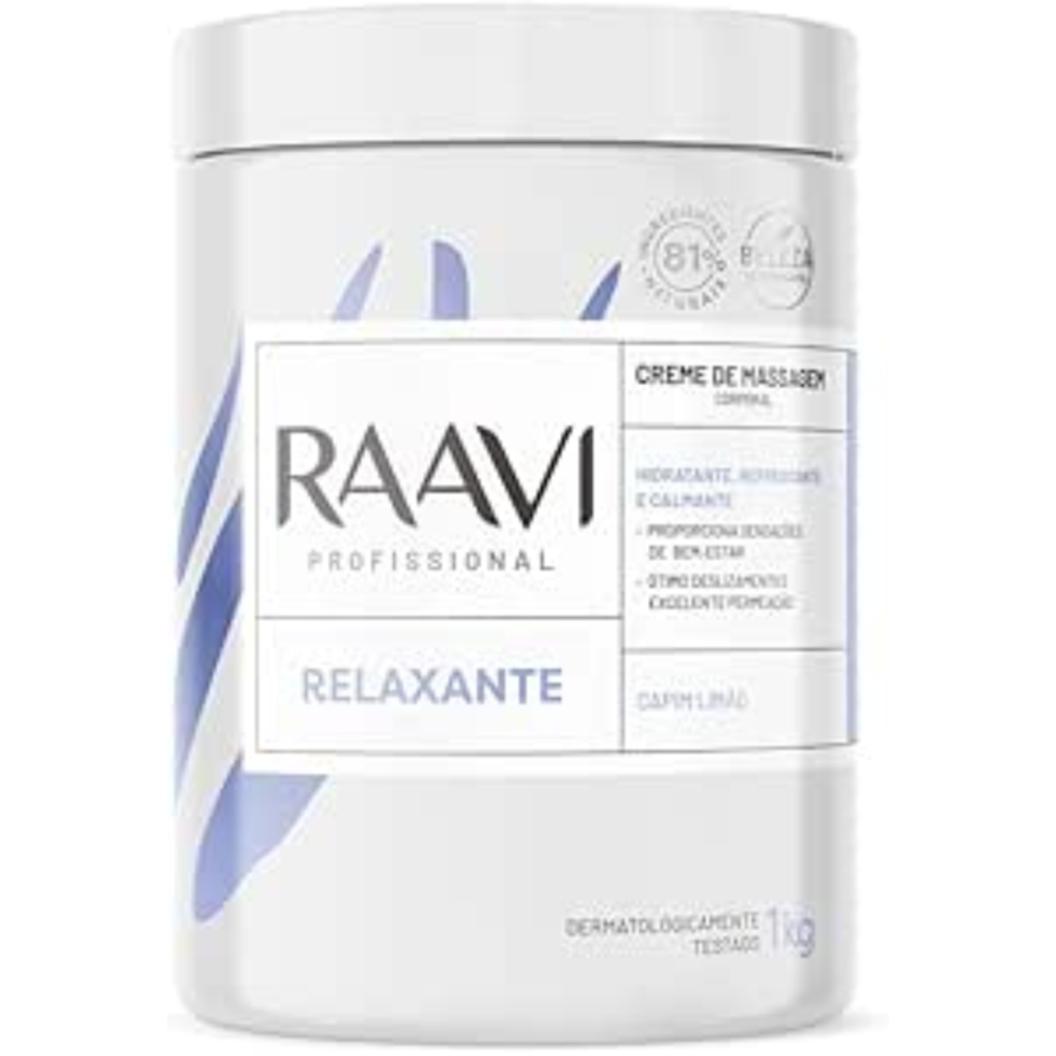 Creme de Massagem Relaxante 1 kg RAAVI