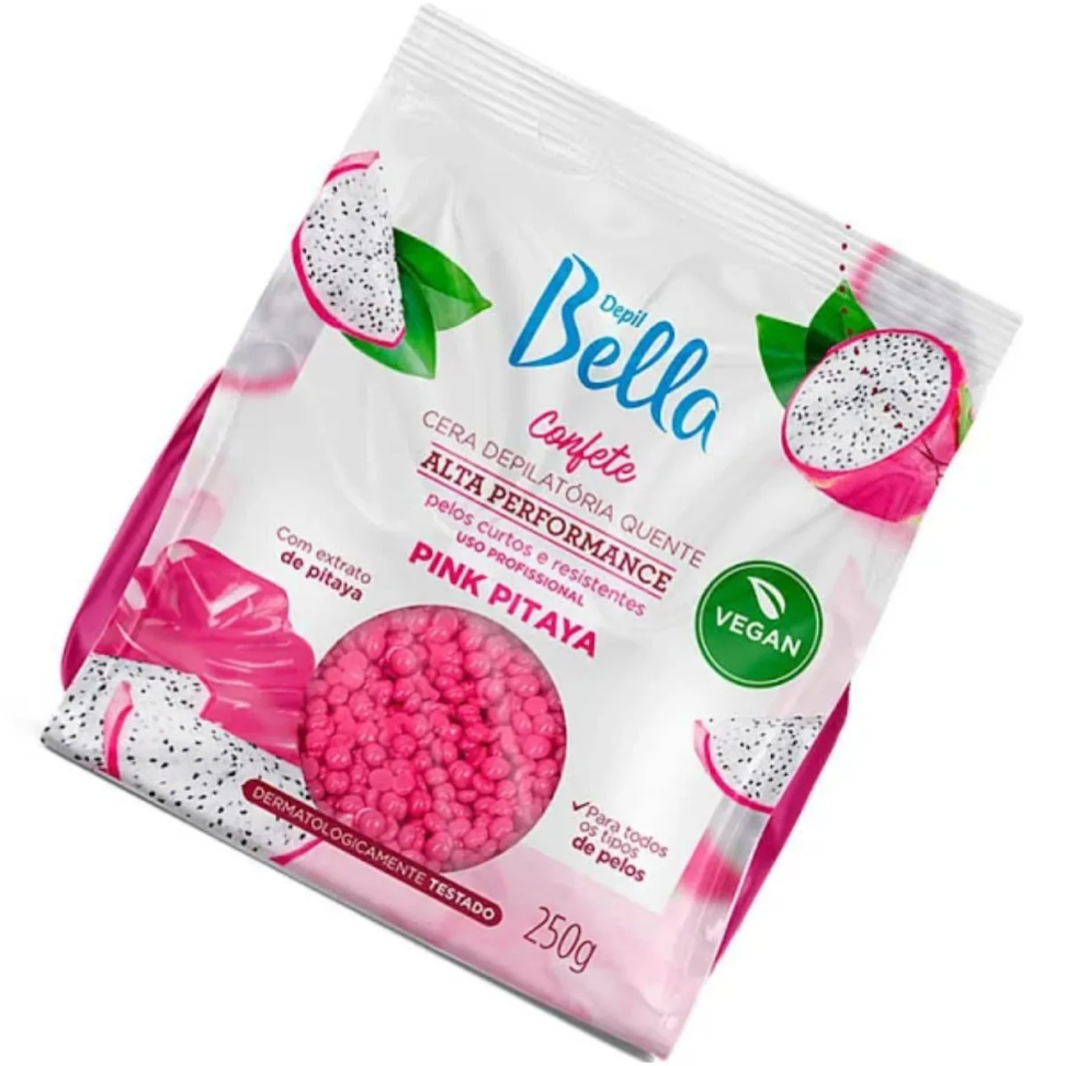 Cera Confete Depil Bella Pink Pitaya 250 g - #2