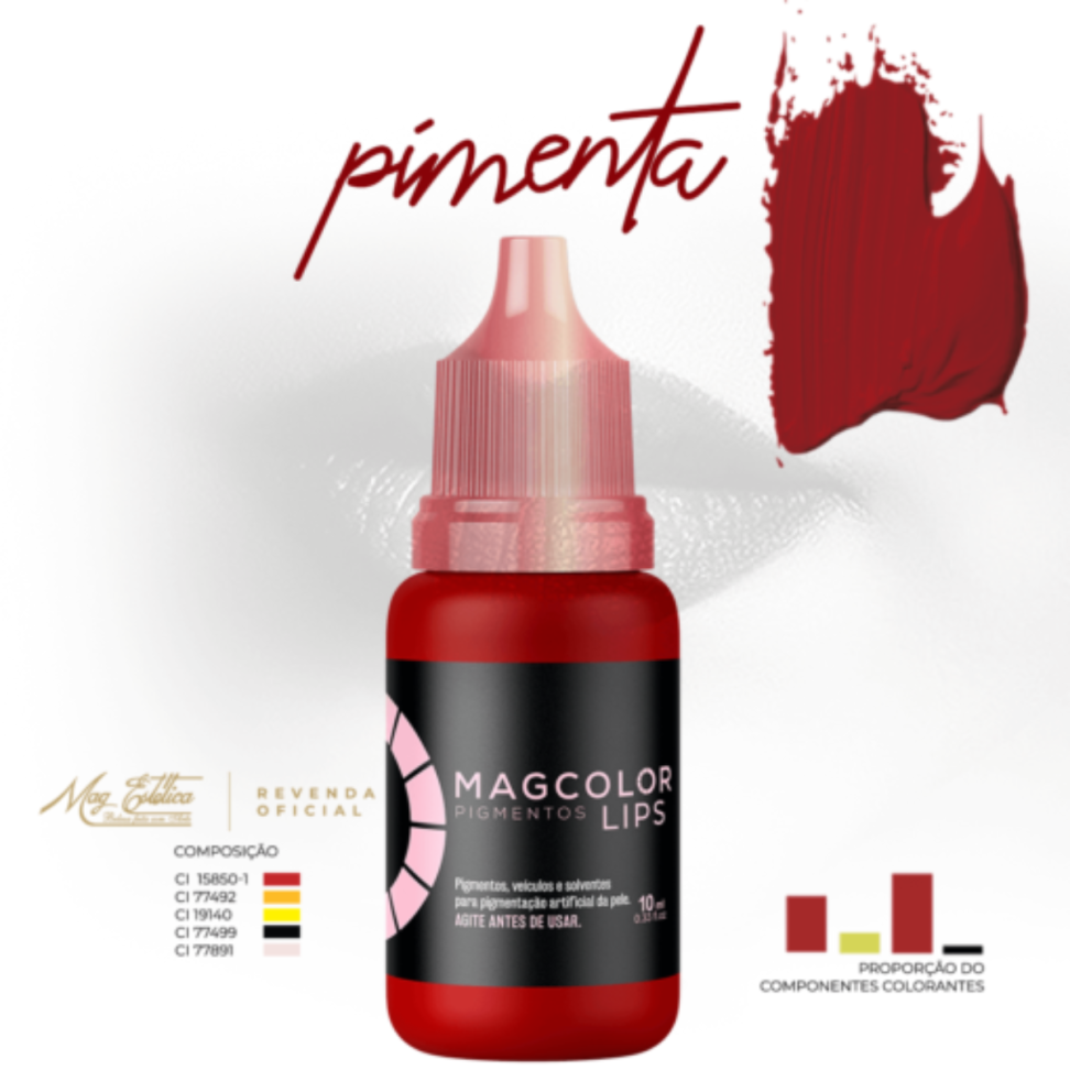 Pigmento Mag Gold Lips Pimenta 5 ml