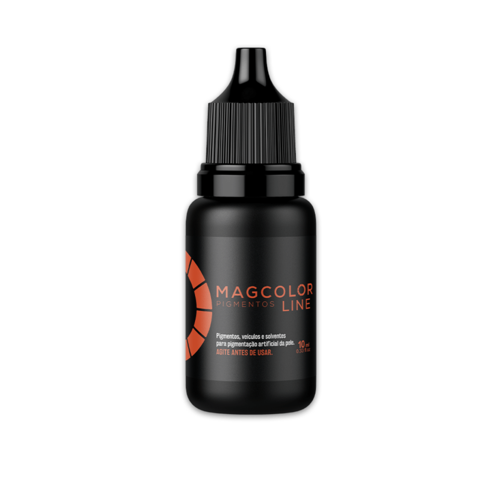 Pigmento Mag Gold Line Brow Preto Intenso 5 ml