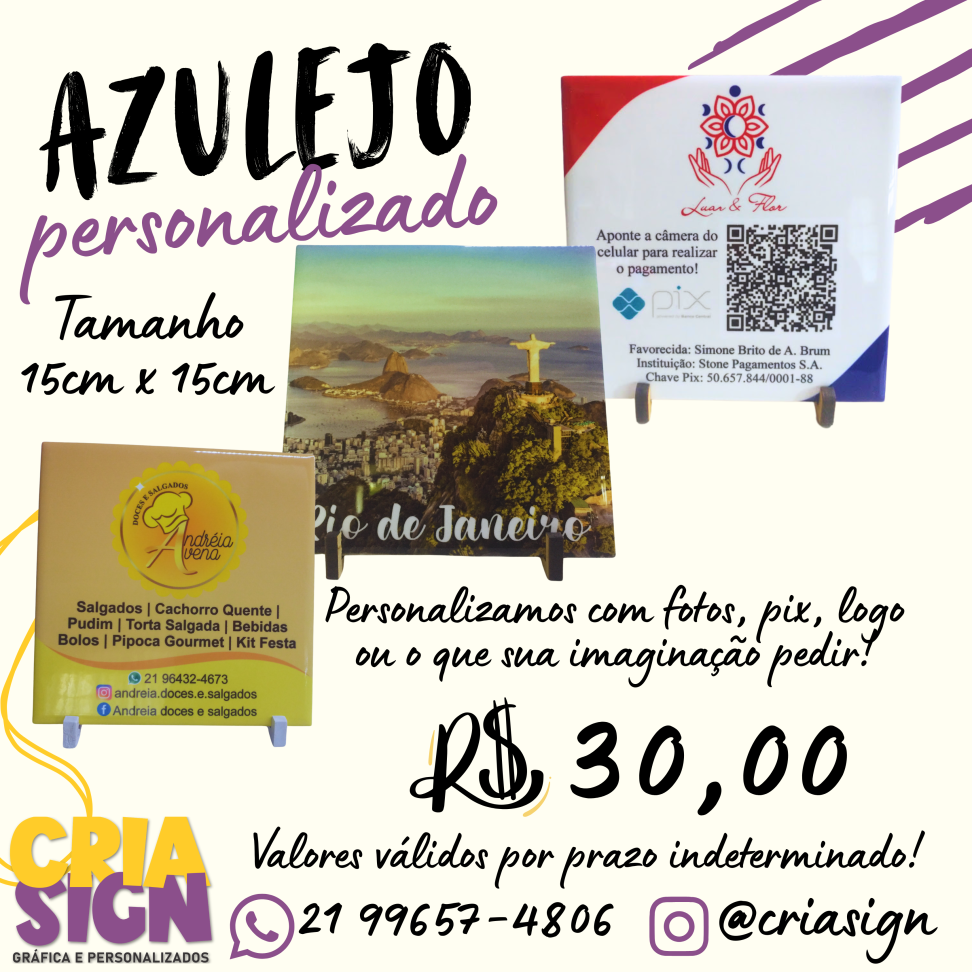 Azulejo Personalizado
