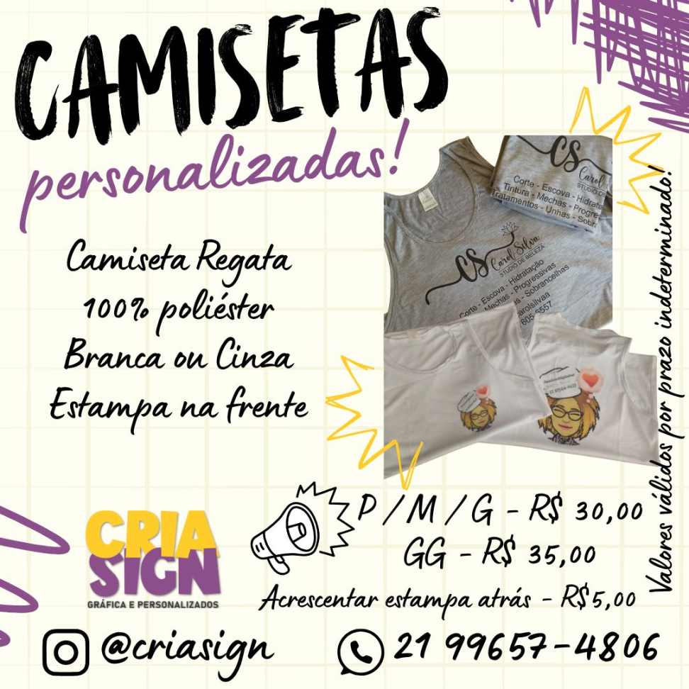 Camiseta Regata