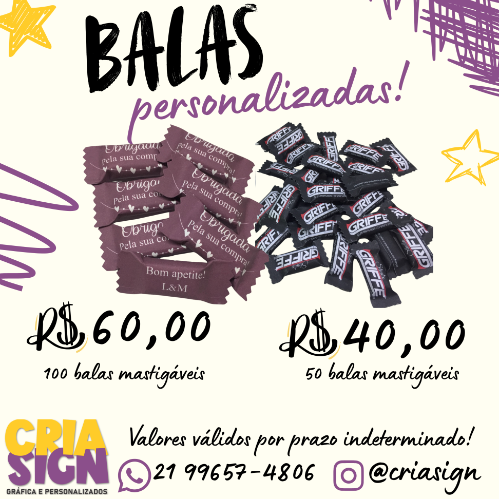 Bala Personalizada