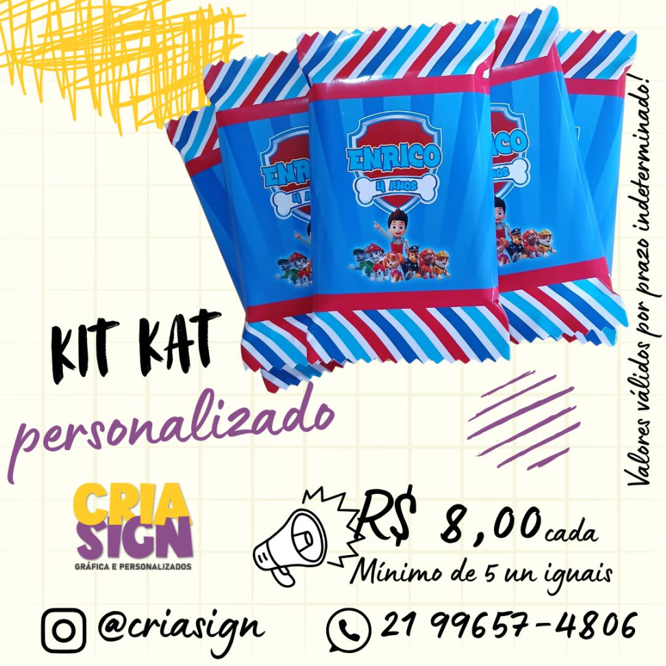 Kit Kat Personalizado