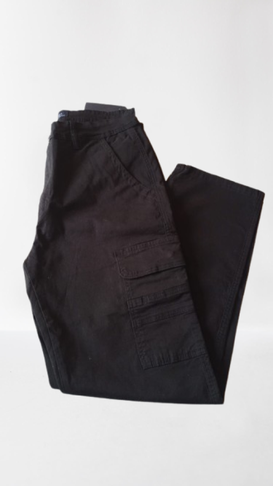Calça Cargo Preta Sld81 44
