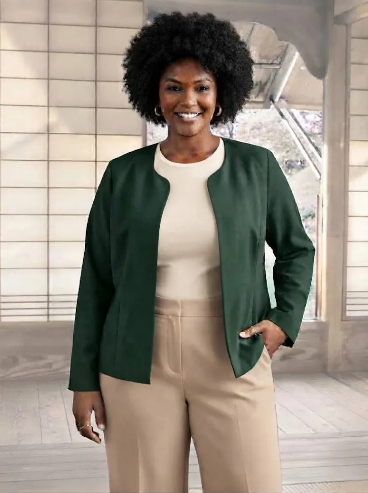 Blazer Rosê, Verde G2 - #1