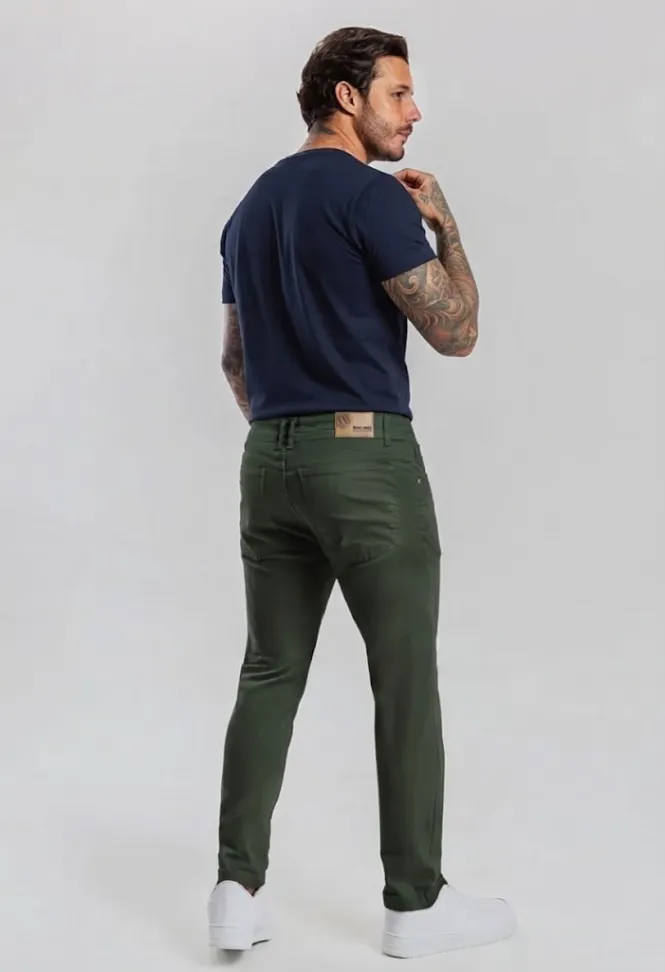Calça Verde 42 44 BLJ501365 - #2