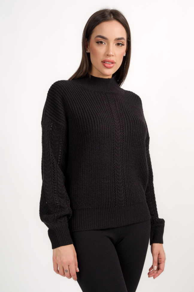 Blusão Preto Tricot G RefA5470
