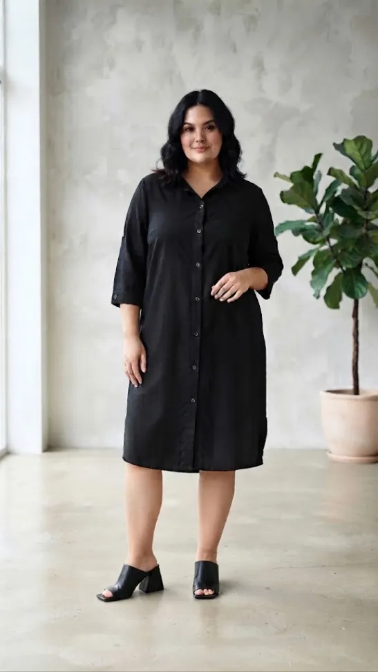 Vestido Chemise 44 PAS4054 - #1