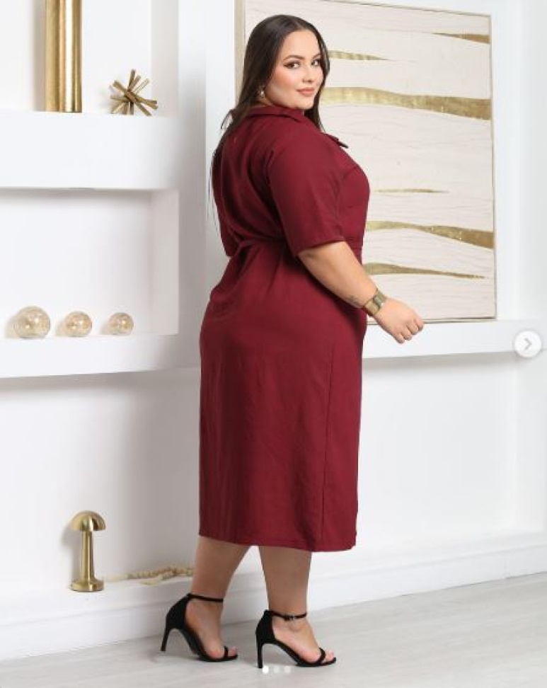Vestido chemise plus size G1 - #2