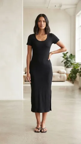 Vestido Canelado M ROV917175