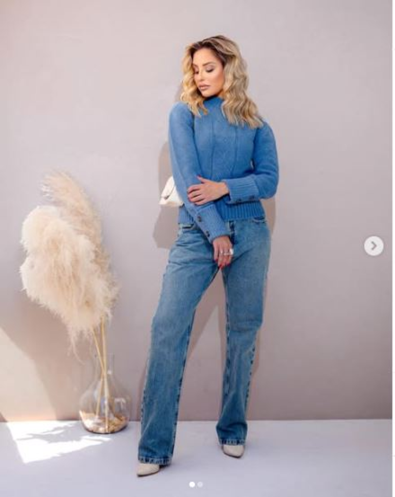 Blusão Cropped Tricot Branco M Reftk26298