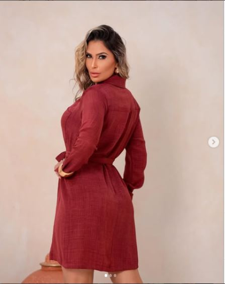 Chemise Bege M Marsala G RefJUB6416