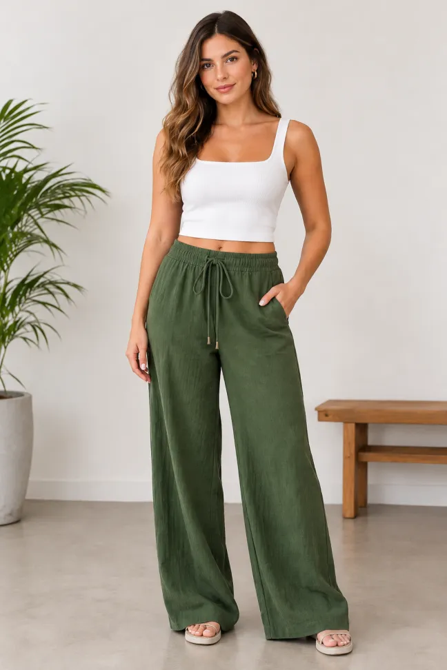 Calça Preta G, Verde G MUN5014 - #1