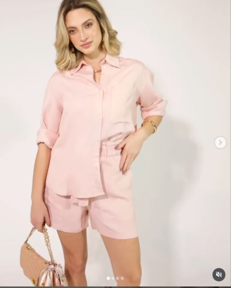 Camisa Over Disponível Vermelha P, M