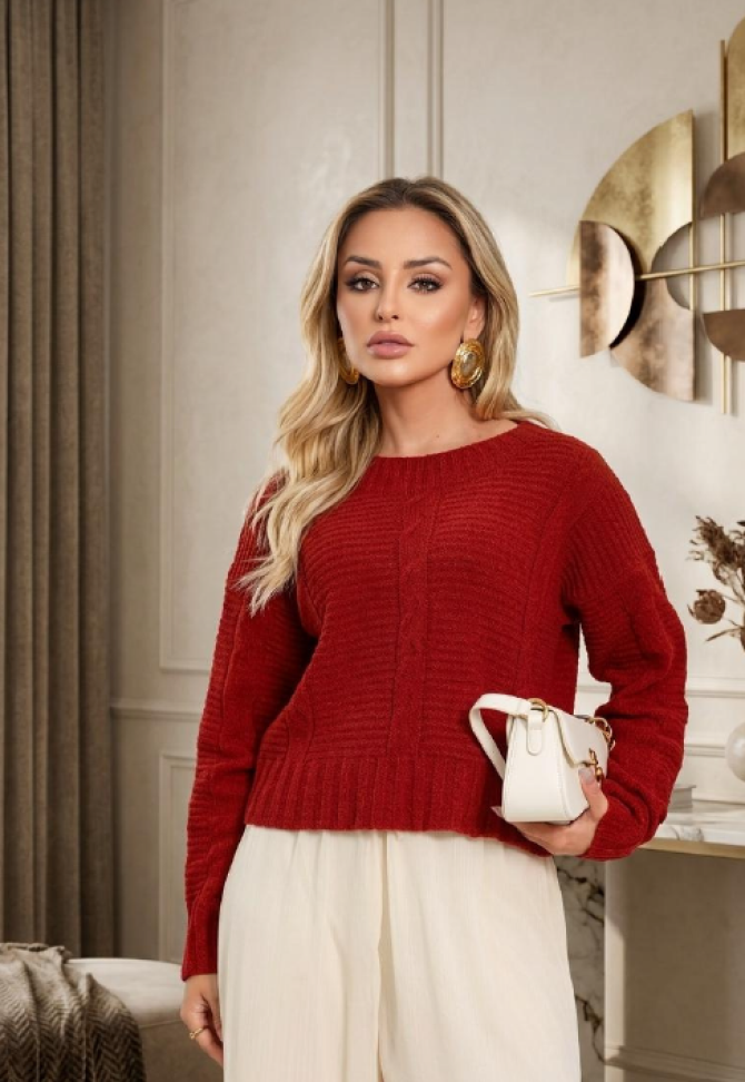 Blusão Rose Mousse M Reftk26225