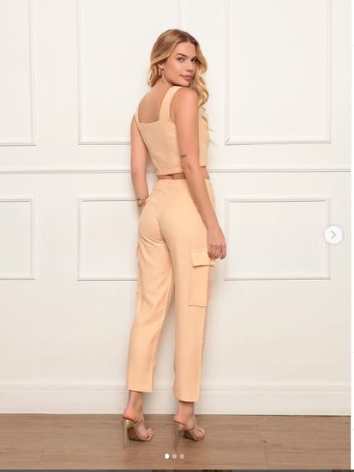 Conjunto Calça e Cropped M, G - #2