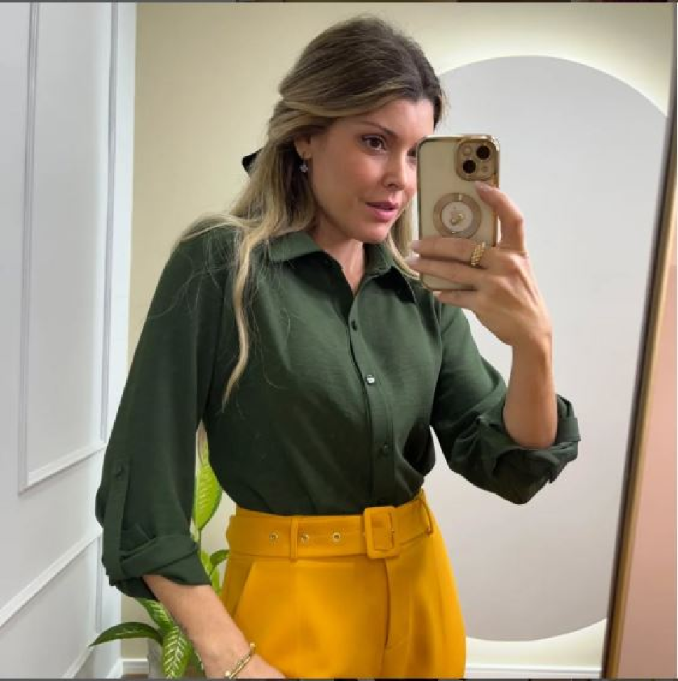 Camisa Azul Petróleo M, G, GG - #2