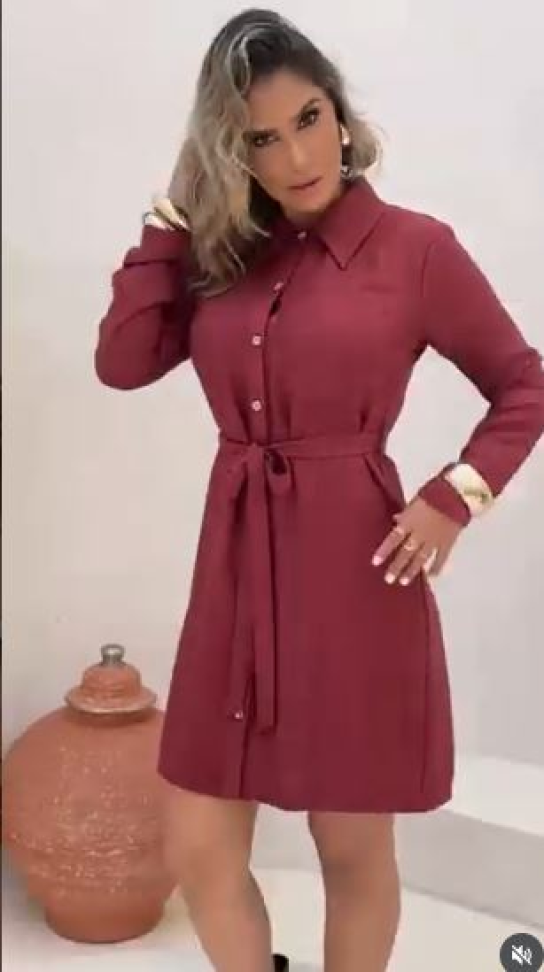 Chemise Bege M Marsala G RefJUB6416