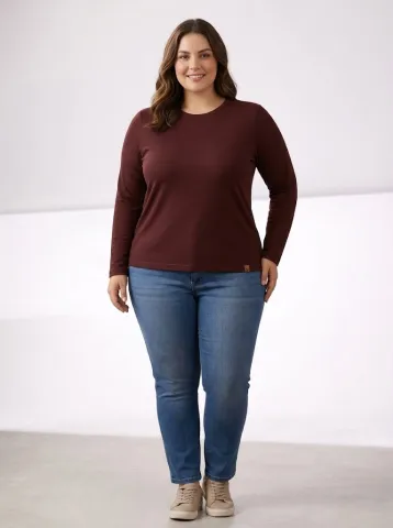Blusa Marsala GG Preta G1