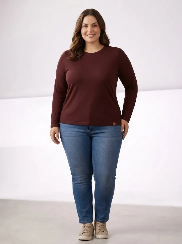 Blusa Marsala GG Preta G1 - #1