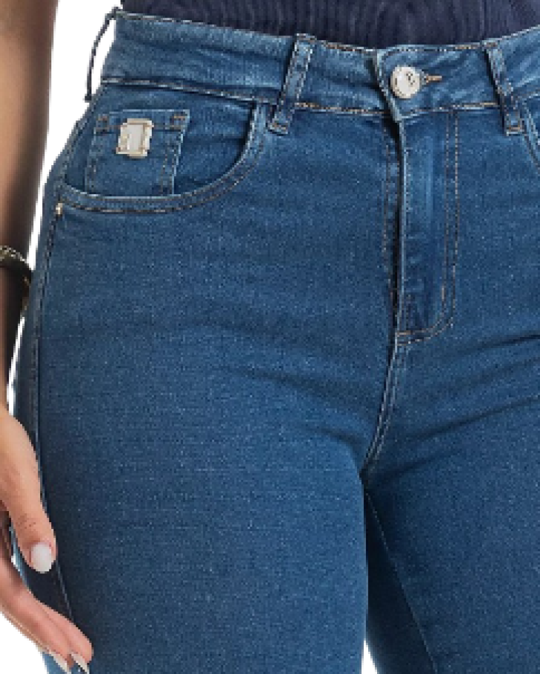 Calça Jeans Reta 38, 42, 46 Blj25695 - #3