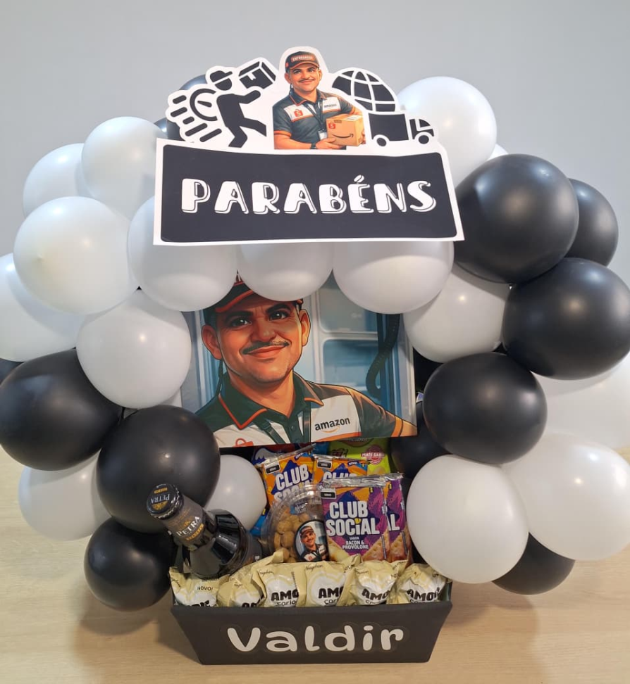 BOX CARICATURA PROFISSÕES MASCULINO - PERSONALIZÁVEL