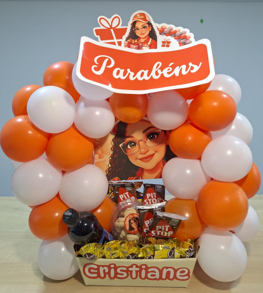 BOX CARICATURA PROFISSÕES FEMININO - PERSONALIZÁVEL