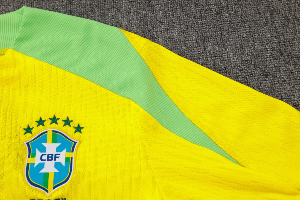 Brasil Conjunto Treino Amarelo 25/26 - #4