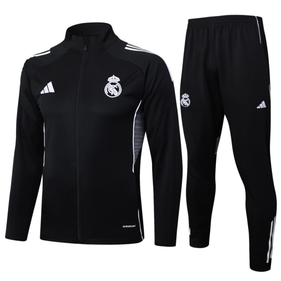 Conjunto Viagem Real Madrid Preto 25/26